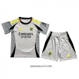 Camiseta Tercera Benfica 2024-2025 Nino