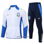 Chaqueta del Italia 2024-2025 Blanco y Azul