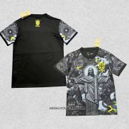 Tailandia Camiseta Brasil Jesus 2024-2025 Negro