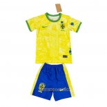 Camiseta Brasil Jesus 2024-2025 Nino Amarillo