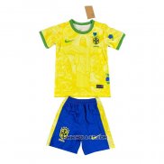 Camiseta Brasil Jesus 2024-2025 Nino Amarillo