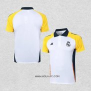 Camiseta Polo del Real Madrid 2024-2025 Blanco