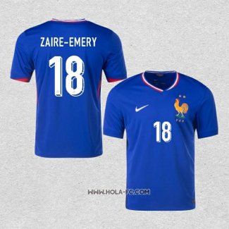 Camiseta Primera Francia Jugador Zaire-Emery 2024