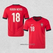 Camiseta Primera Portugal Jugador Ruben Neves 2024