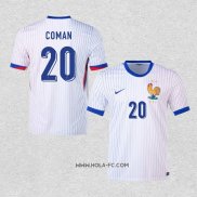 Camiseta Segunda Francia Jugador Coman 2024