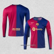 Camiseta Primera Barcelona 2024-2025 Manga Larga