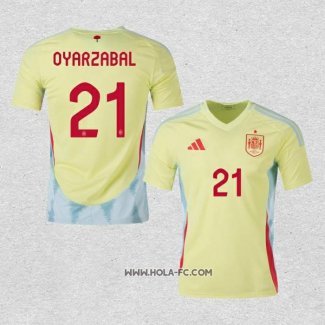 Camiseta Segunda Espana Jugador Oyarzabal 2024