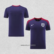 Camiseta de Entrenamiento Inglaterra 2024-2025 Purpura