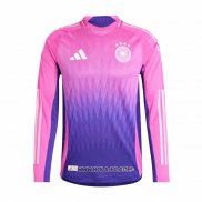 Camiseta Segunda Alemania 2024 Manga Larga