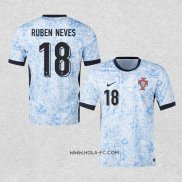 Camiseta Segunda Portugal Jugador Ruben Neves 2024