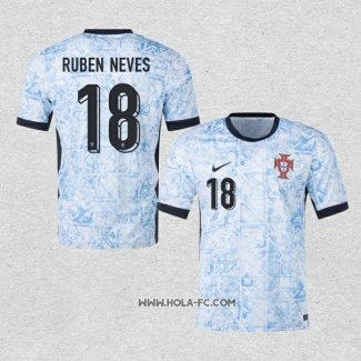 Camiseta Segunda Portugal Jugador Ruben Neves 2024