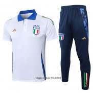 Conjunto Polo del Italia 2024-2025 Blanco