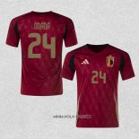 Camiseta Primera Belgica Jugador Onana 2024