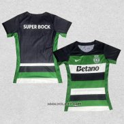 Camiseta Primera Sporting 2024-2025 Mujer