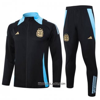 Chandal de Chaqueta del Argentina 2024-2025 Negro