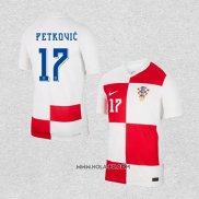 Camiseta Primera Croacia Jugador Petkovic 2024