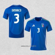 Camiseta Primera Italia Jugador Dimarco 2024-2025