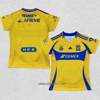 Camiseta Primera Tigres UANL 2024-2025 Mujer