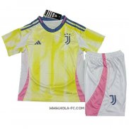 Camiseta Segunda Juventus 2024-2025 Nino