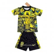 Camiseta Brasil Jesus 2024-2025 Nino Amarillo