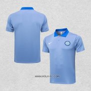 Camiseta Polo del Inter Milan 2024-2025 Azul