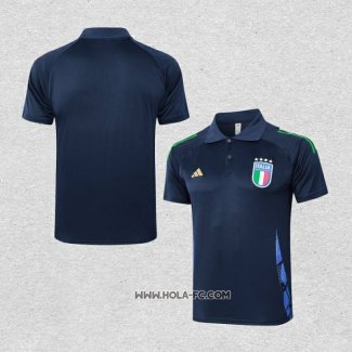 Camiseta Polo del Italia 2024-2025 Azul