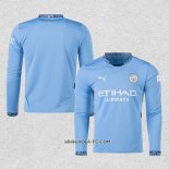 Camiseta Primera Manchester City 2024-2025 Manga Larga