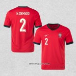 Camiseta Primera Portugal Jugador N.Semedo 2024