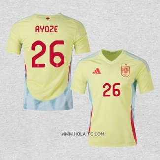 Camiseta Segunda Espana Jugador Ayoze 2024