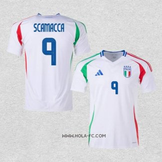 Camiseta Segunda Italia Jugador Scamacca 2024-2025