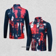 Chaqueta del Paris Saint-Germain 2024-2025 Rojo y Azul