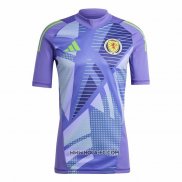 Camiseta Escocia Portero 2024 Azul