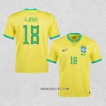 Camiseta Primera Brasil Jugador G.Jesus 2022