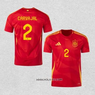 Camiseta Primera Espana Jugador Carvajal 2024