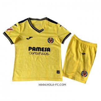 Camiseta Primera Villarreal 2024-2025 Nino