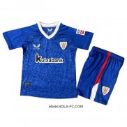 Camiseta Segunda Athletic Bilbao 2024-2025 Nino