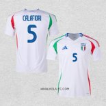 Camiseta Segunda Italia Jugador Calafiori 2024-2025