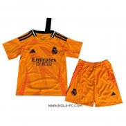 Camiseta Segunda Real Madrid 2024-2025 Nino